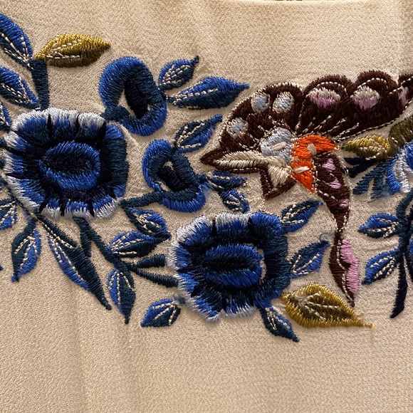 French Connection Embroidered Dress, 0 - Picture 4 of 9